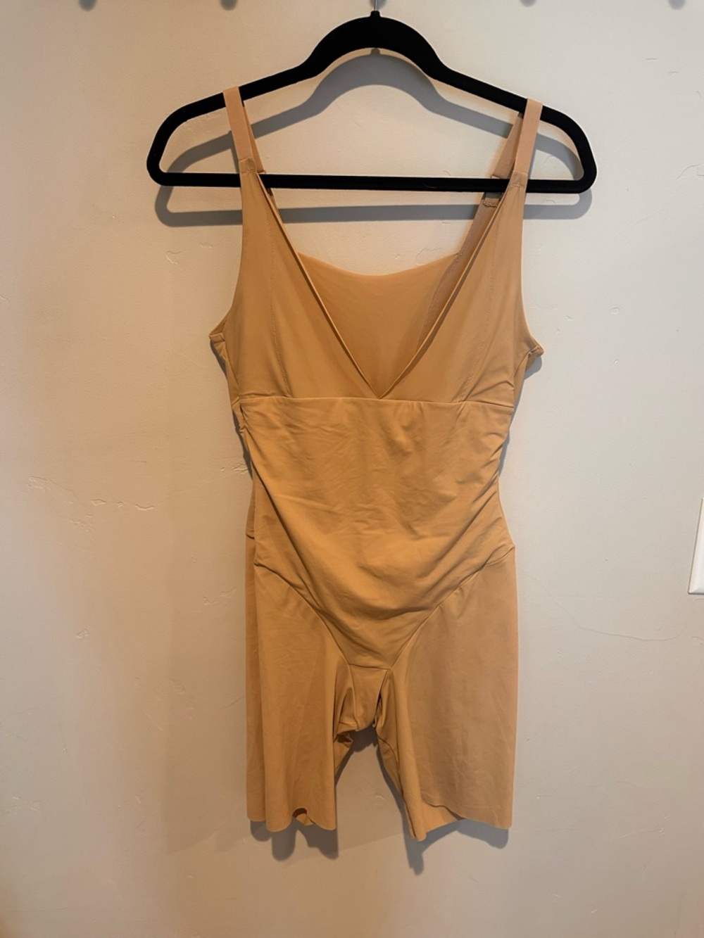 Flexees Nude Shaping Bodysuit Shorts - Light Tan Sculpting Shaper